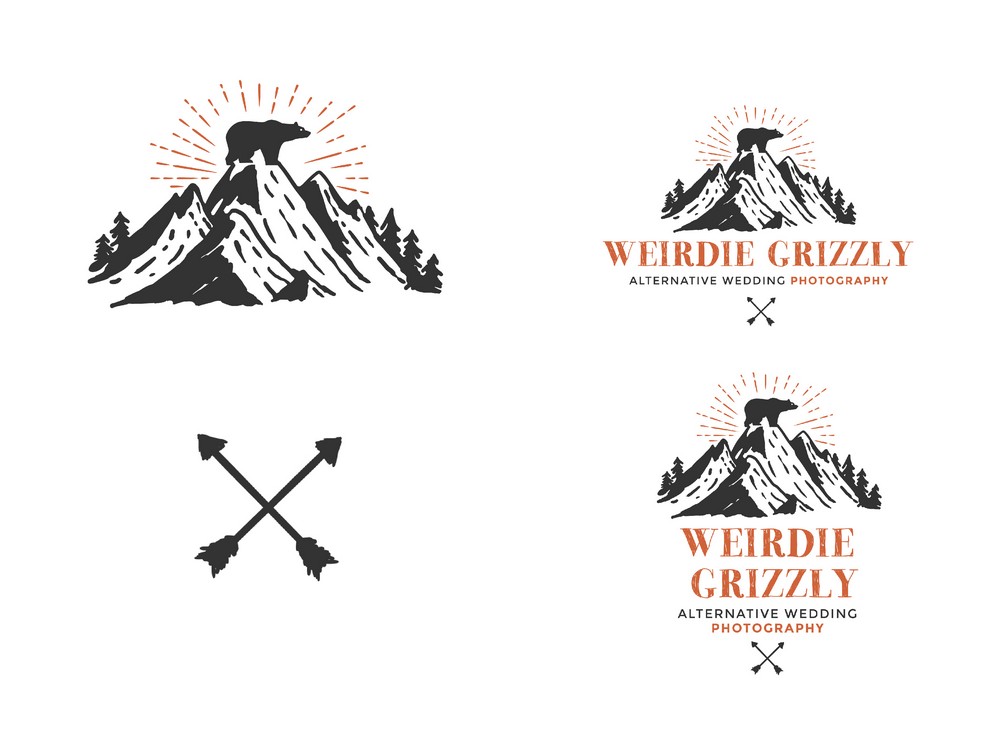 Wierdie Grizly - Logo design